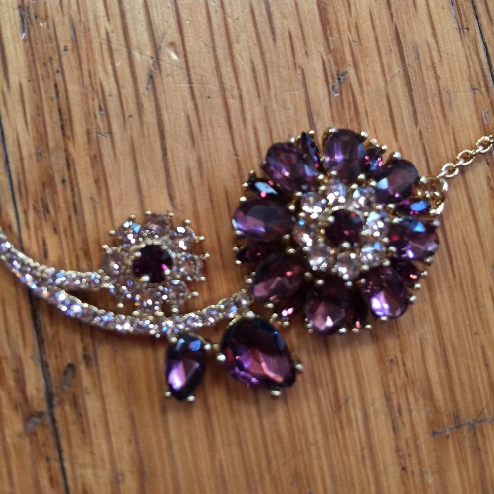 Kate spade trellis blooms mini flower necklace